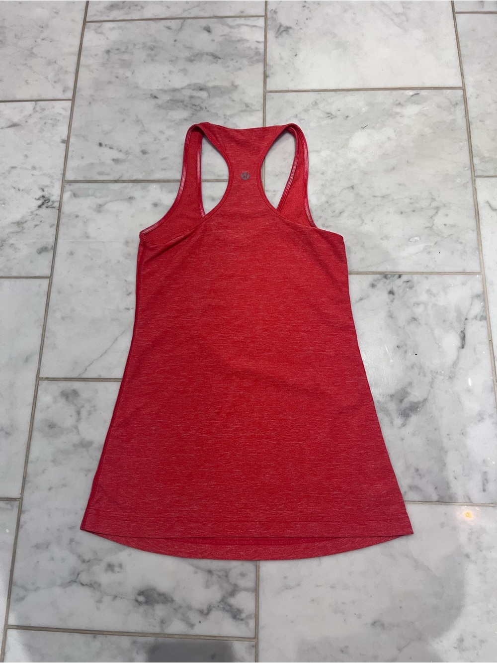 lululemon athletica Red Racerback Tank Top